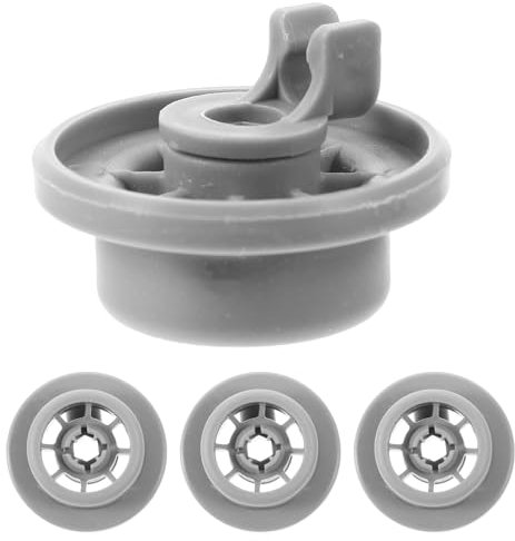 PRETYZOOM 4piezas Ruedas Para Rejilla Inferior De Lavavajillas Repuesto De Rodillo Para Rejilla De Platos Compatible Modelos y