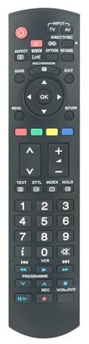 niversal Remote Control Compatible for Panasonic N2QAYB000181 TX-37LZD70 TX37LZD70 Viera LCD TV Remote Controller