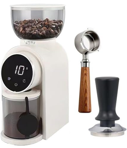 250g Coffee Grinder, 80W Electric Coffee Machine, Coffee Bean Burr Grinder with 25 Coarse and Fine Settings for Espresso/Drip/French Press/American Coffee black