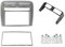 HCPAVEXT pour Fiat pour Grand pour Punto 2005-2009 7/9 Pouces Double 2 Din Autoradio Fascia Tableau Bord Montage Installation Garniture Cadre Stéréo Kit Panneau D'autoradio(7 inch Only Frame)