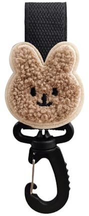 Cinghia con clip per pannolini, borsa per la spesa, borsa per animali domestici, gancio per appendere accessori per bambini