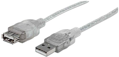 MANHATTAN La Extensión del Cable USB 2.0 A-St. > A-BU. 3,0M [Sr] Mhp