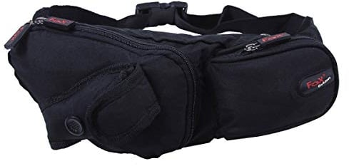 Fox OutdoorGürteltasche mit Handytasche schwarz Schwarz