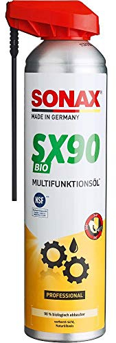 SONAX SX90 Bio Multifunktionsöl mit EasySpray (300 ml) umweltschonend, Aktiv-Schaumformel, schützt, konserviert, reinigt & pflegt, silikonfrei, verharzt nicht | Art-Nr. 04752000