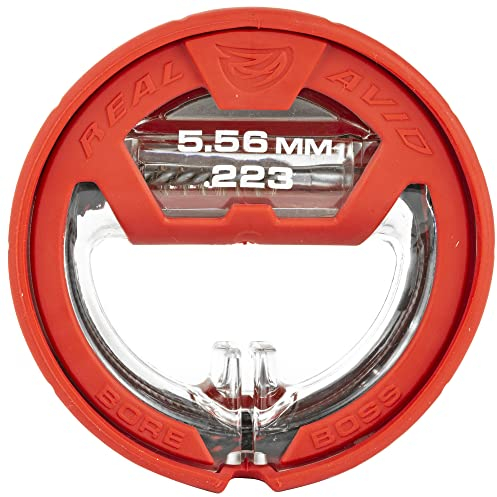 RealAvid Unisex-Adult REAL AVID Bore Boss Kal.223R./5.56mm, red, no Size