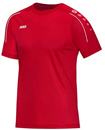 JAKO Classico T-Shirt Kids rotweiss, 140 Kinder
