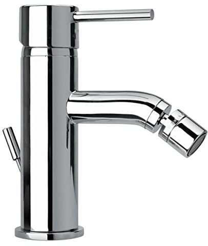 Miscelatore bidet cromato con leva sottile in ottone cromato | Salice