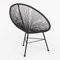 SKLUM Sessel New Acapulco Schwarz