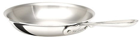 All-Clad SD55108 d5 Polished Stainless Steel 8-Inch Fry Pan