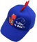 Unisex Kinder Baumwolle Baseball Cap Sun Cap Sport-Hut T-Rex Dinosaurier-Muster-Dome-Kappe Justierbarer Baseball-Mütze Trucker Caps Für Junge Mädchen (Blau)