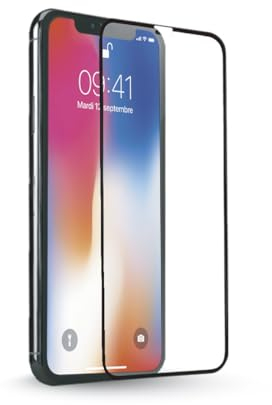 TIGER GLASS PLUS VERRE TREMPE ANTIBACTERIEN IPHONE XR/IPHONE 11 - Protection Ecran, Verre Ultra Résistant 9H+, Anti-traces de doigts, Haute Sensibilité tactile, Applicateur Pose facile, Garantie à vie