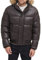 Tommy Hilfiger Lightweight Quilted Faux Leather Puffer Jacket Blouson en Simili, Selle en Cuir synthétique, XL Homme
