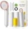 Pommeau De Douche à Filtre à La Vitamine C Miniwell Avec Filtres De Rechange Anti Calcaire- Pommeau De Douche Filtré - Adoucisseur De Filtre à Eau De Douche Dure Pour La Peau Sèche Et La Perte