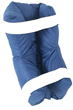 TAKIMED Fersenkissen aus Hohl-Silikonfaser, Antidekubitus, Ellenbogenkissen aus Hohl-Silikonfaser, Einheitsgröße, beidhändig, orthopädisches Produkt, Hergestellt in Italien.