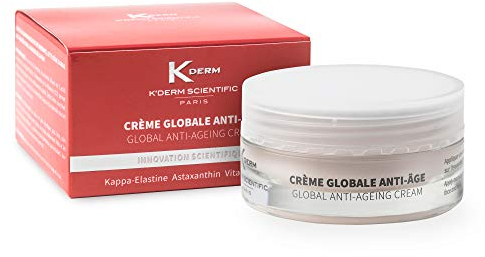 KDerm Scientific - Crème Globale Anti-Âge à la Kappa-Elastine - Soin Dermo-Cosmétique - Anti-Âge Expert Jour & Nuit – Rides, Fermeté, Éclat – Made In France - 50ml