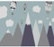 murando - Fototapete Selbstklebend für Kinder 343x256 cm - Foto Tapete Tapetenfolie Möbelfolie Wandverkleidung Wandtapete Motivtapeten Bildtapete Kinderzimmer 3d Modern - Gebirge e-A-0135-a-a