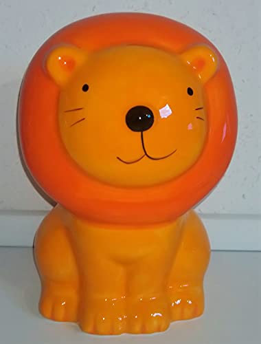 Rofu Löwe/Löwenfigur/Tierfigur/Sparschwein/Keramik/Deko/Höhe ca. 18 cm Action/KIK
