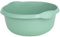 JMS we create smile - Silver Sage High Grade Plastic Round Washing Up Bowl Kitchen Basin Sink Tidy Organiser (32 cm)