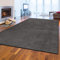 Teppich-Traum Dunkler Designer Wohnzimmerteppich | Fußbodenheizung o.k. | in anthrazit, 200x290 cm