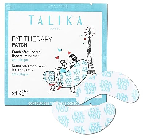 Talika Augen-Therapie-Patch – sofortige Glättung unter den Augenklappen – für dunkle Ringe, Schwellungen und müde Augen – wiederverwendbar unter der Augenklappe Hautpflege Augenpflege