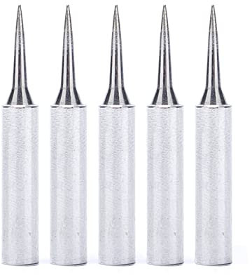 YIHUA #1401-TYPE-I Soldering Iron Tips Set 5PCS for YIHUA 926LED-III(110W,Red), 939D+ III EVO, 948D-III, 948DQ-III, 938BD+-II & 995D+ EVO Soldering Stations ONLY
