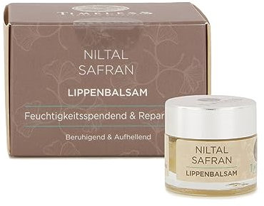 LIPPENBALSAM NILTAL SAFRAN - Lippenpflege, bei rissigen und trockenen Lippen - Timeless Beauty Secrets