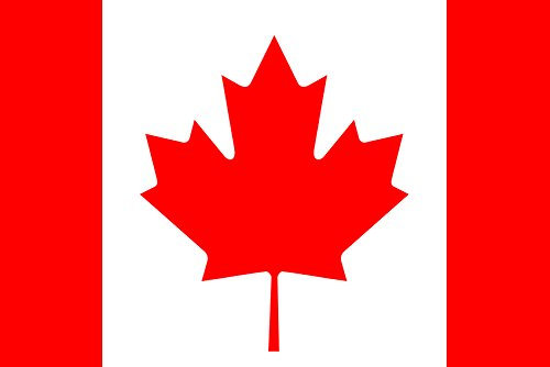 Kühlschrankmagnet mit Kanada-Flagge