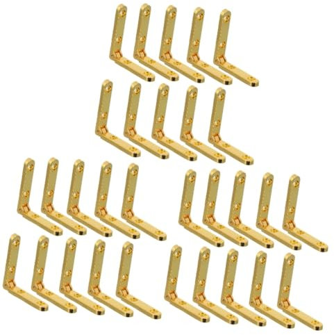 OSALADI 30stücke Scharniere Klappscharnier Für Holzboxen Teiliges Langlebig Und Installieren Für Schmuckkästchen Tisch Miniaturmöbel Und Mehr