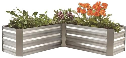 Eck-Beetumrandung Magnolia Pflanzbeet Hochbeet Garten Terrasse Beet Umrandung