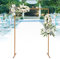 Hochzeitsbogen, 2M×1.5M Hochzeit Bogen Stand mit Basen, Metallbogen Blumen Luftballons Ständer Hintergrund Deko Arch für Hochzeit Party Events