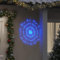 Willood 2 Stück Feuerwerk Lichterkette Weihnachtslicht Starburst mit Fernbedienung Außen Wasserdicht Weihnachtsdekoration Lichterkette Blau