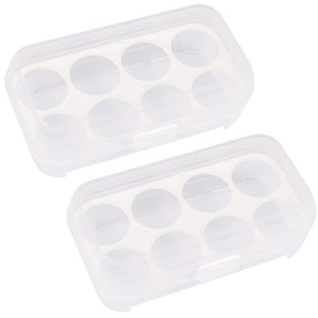 MUSISALY 2Pcs White Makeup Sponge Storage Boxes Dustproof Cases for Makeup Sponges and Blending Sponges for Organizing and Protecting Your Beauty Tools