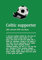 Celtic Football Supporter Definition Wall Art Print, Typography Poster. Size A4