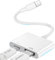 Adattatore USB C HDMI 4K 60HZ, 2 IN 1 Adattatore Hdmi USB C, Adattatore da Tipo C a HDMI 4K Convertitore Schermo per Sincronizzazione Audio e Video Compatibile con i-Phone 15, i-Pad, Sam-ung Galaxy S2