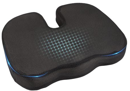 Sitzkissen Orthopädisch,Sitzkissen Bürostuhl,Steißbeinkissen Ergonomisches Sitzkissen Sitzpolster, Memory Foam Steißbein Sitzkissen Steissbeinkissen Entlastung für Flugzeug Auto Bandscheibenvorfall