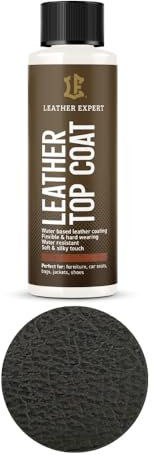 Farbfixierend Leder Finish Halbmatt 250ml - Lederfinish für Handwerker - Leather Top Coat für alle Arten Glattleder – Klarlack schützt vor Feuchtigkeit und Beschädigungen