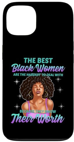 Black Queen Best Black Women Hard To Deal Know Worth Ombre Case for iPhone 13