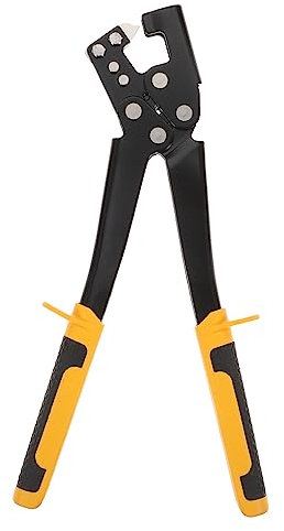 GALPADA Keel Zange für Trockenbau Hochwertige Metallkielklemmezange Robustes Werkzeug zum Befestigen von Stahlkiel Praktisch und Langlebig für Deckeninstallationen