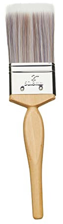 Fit For The Job 2 inch Diamond DIY Paint Brush For A Smooth Finish Painting with Emulsion, Gloss and Satin Paints on Walls, Ceilings, Furniture, Wood & Metal, 2 50mm