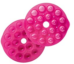 Lékué Cake Pop moule 18 Cavité Silicone 45 x 35 x 25 cm Rose
