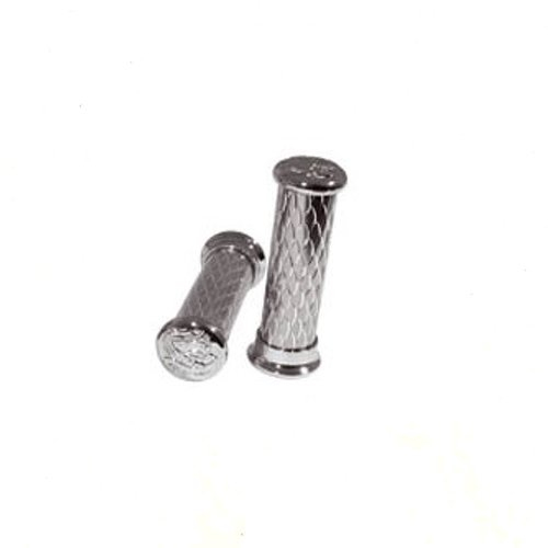 Lenkergriffe Custom Motorrad Roller Universal Lenker Durchmesser 24/25 Chrome