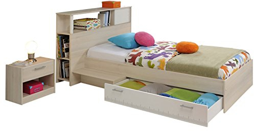 Parisot Jugendbett mit Nako Charly 17 Akazie-Weiß
