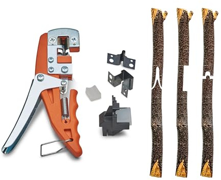 Obstbaum-Veredelungswerkzeug-Set – Baumveredelungs-Set mit V-Graft, Omega- und T-Graft-Klingen für Äste bis zu 1,3 cm Durchmesser, mit illustrierter Anleitung (evtl. nicht in deutscher Sprache