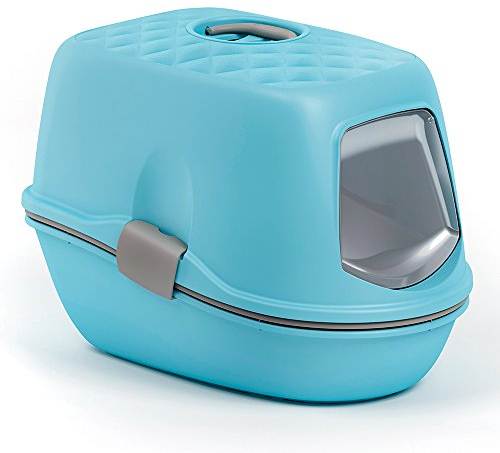 Stefanplast Furba Top Chic 97898 - Toilette chiusa per gatti con setaccio autopulente