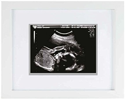Pearhead P63015 Sonogram Errinerungs Rahmen, Weiß