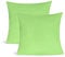 leevitex Jersey Kissenbezug 80 x 80 cm | 2er Set | 100% Baumwolle | 170 g/m² | Apfelgrün/Hellgrün