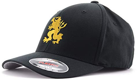 PATCHERIA Flexfit® Stickmütze DEVGRU Gold Squadron Lion, Schwarz , L/XL