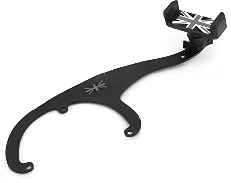 Heinmo Supporto per telefono cellulare da 360 gradi per auto Portabicchieri Satnd Stand per Cooper Clubman Countryman R55 R56 R57 R58