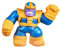 Heroes of Goo Jit Zu Marvel Hero Pack – Thanos, Squishy, dehnbar, Gooey Heroes, perfektes Weihnachts-/Geburtstagsgeschenk für 4 bis 8 Jahre, Squishy, dehnbares taktiles Spielen