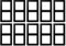 Jung 3-fach Rahmen Set Graphitschwarz Matt Serie LS: 10x 3-fach Rahmen LS983SWM